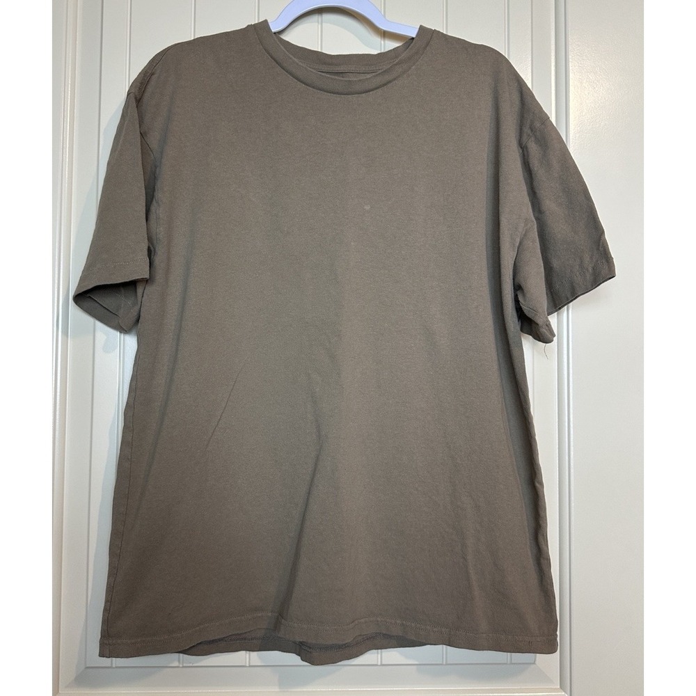 PS Basics by Pacsun regular fit short sleeve cotton t-shirt‎ sz L brown